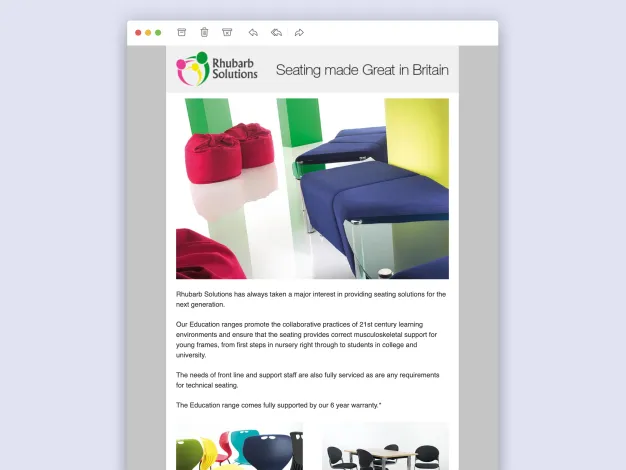 Rhubarb email marketing