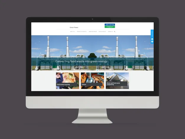 Severn Trent Green Power Website Design