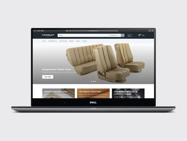 Kingsley eCommerce Website Design & Build