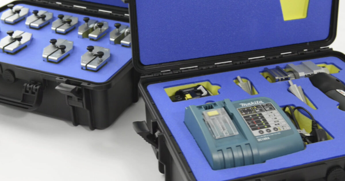 Reflok cordless handheld toolkit video production | MicroGraphix