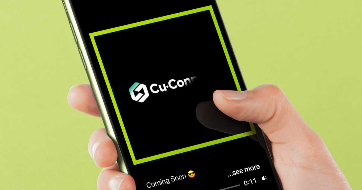 Cu Button Cu-Connect Logo Reveal for Cucumber Lighting Controls | MicroGraphix