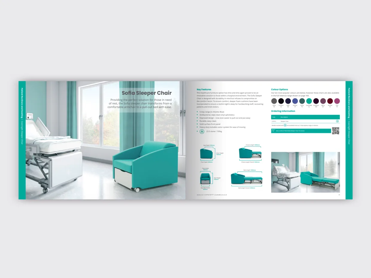 Ocura Catalogue Design