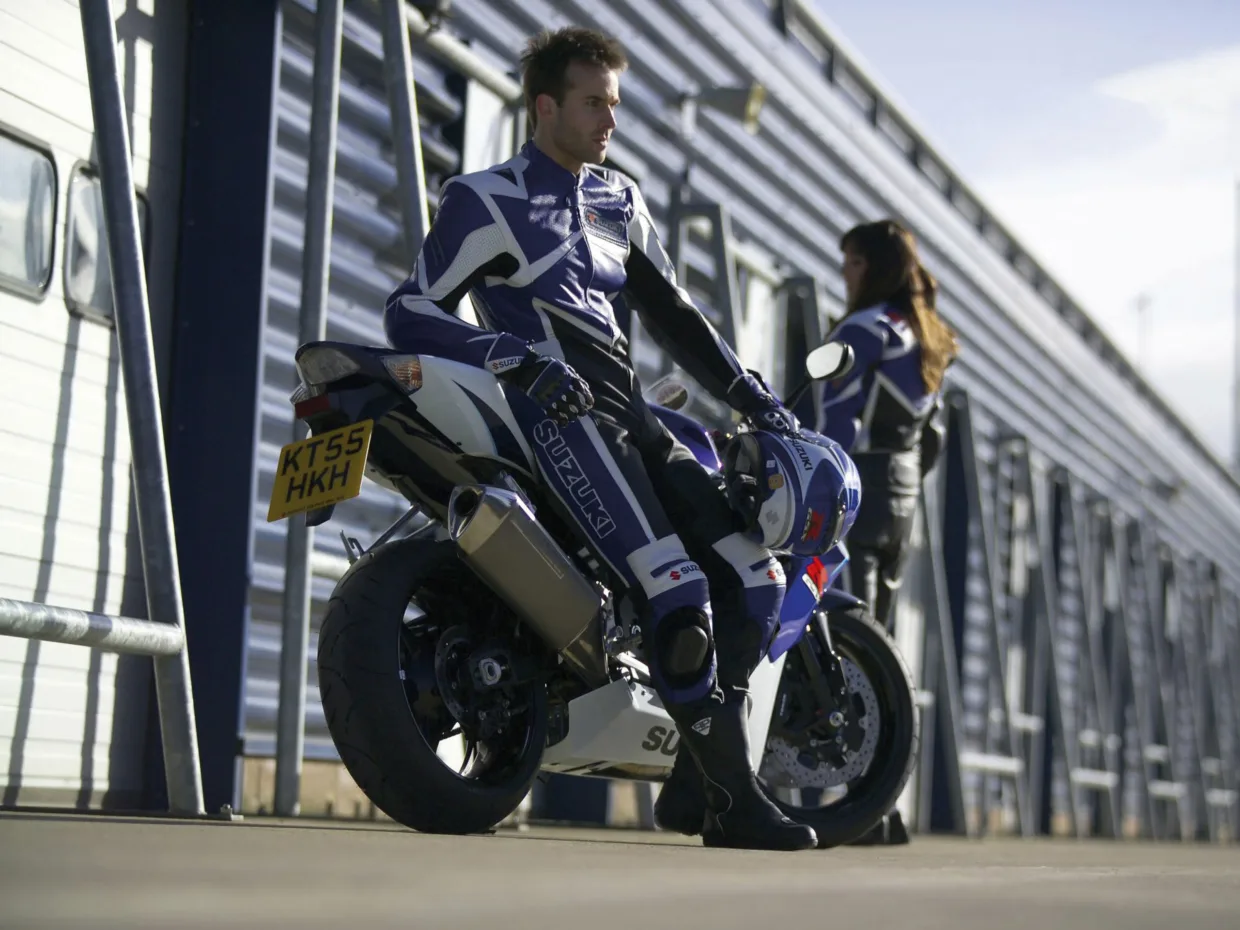 Suzuki GSXR motorcycle location photography