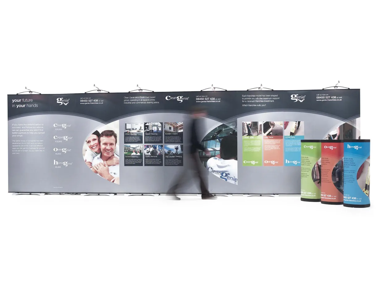 Clean Genie exhibition stand design