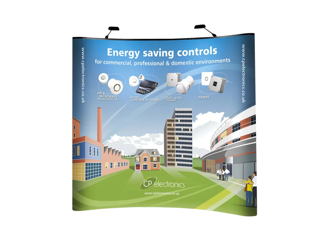 CP Electronics pop-up display panel