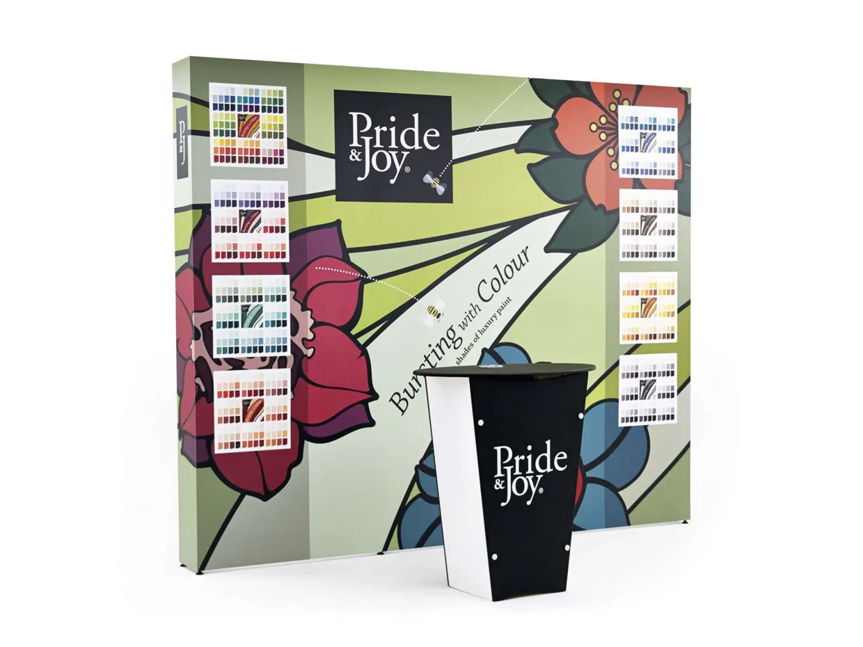 Pride & Joy exhibition stand design