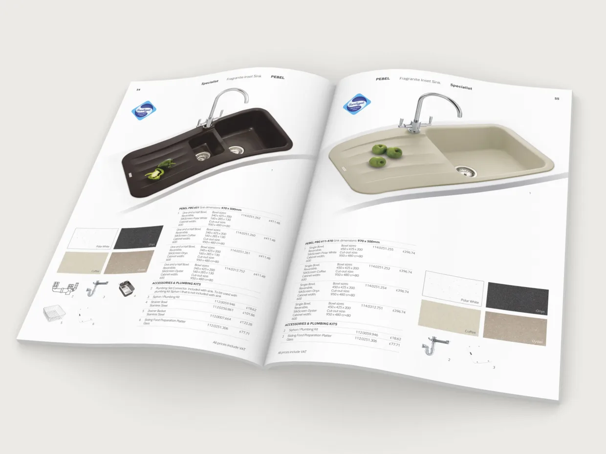 Cooper Callas Kitchen Collection catalogue design