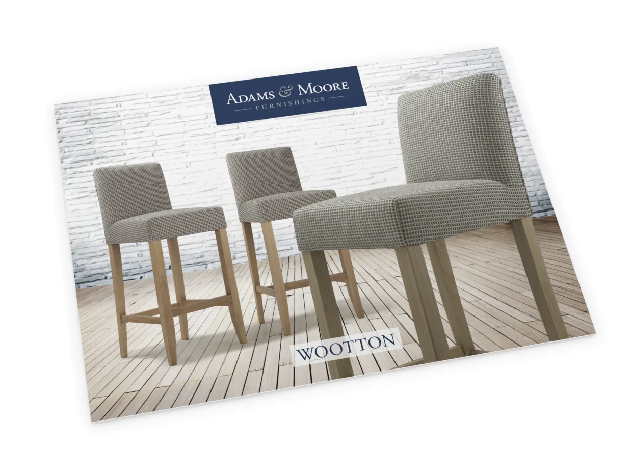 Adams & Moore postcard design