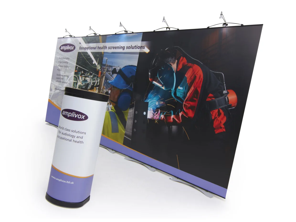 Amplivox exhibition stand design