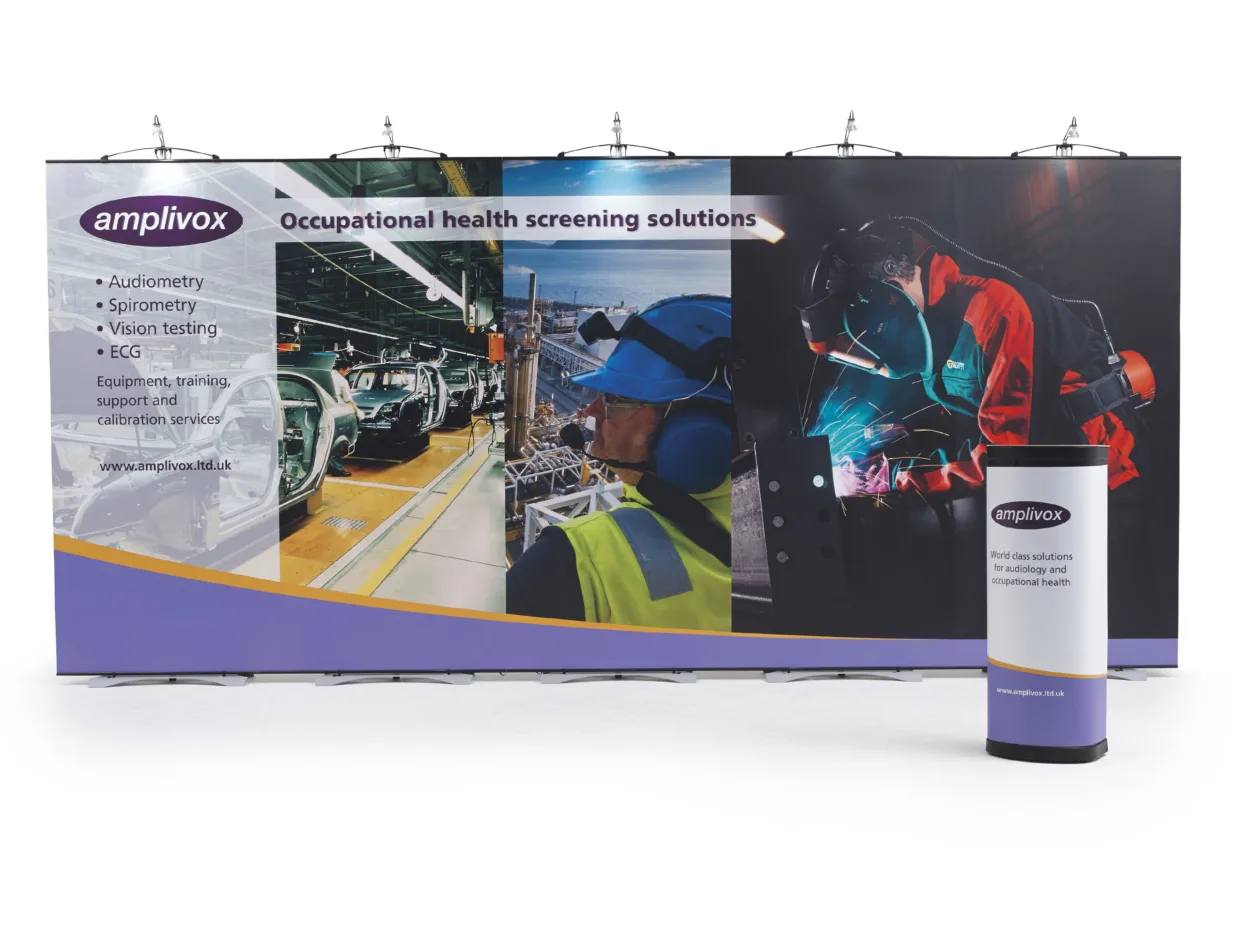 Amplivox exhibition stand design