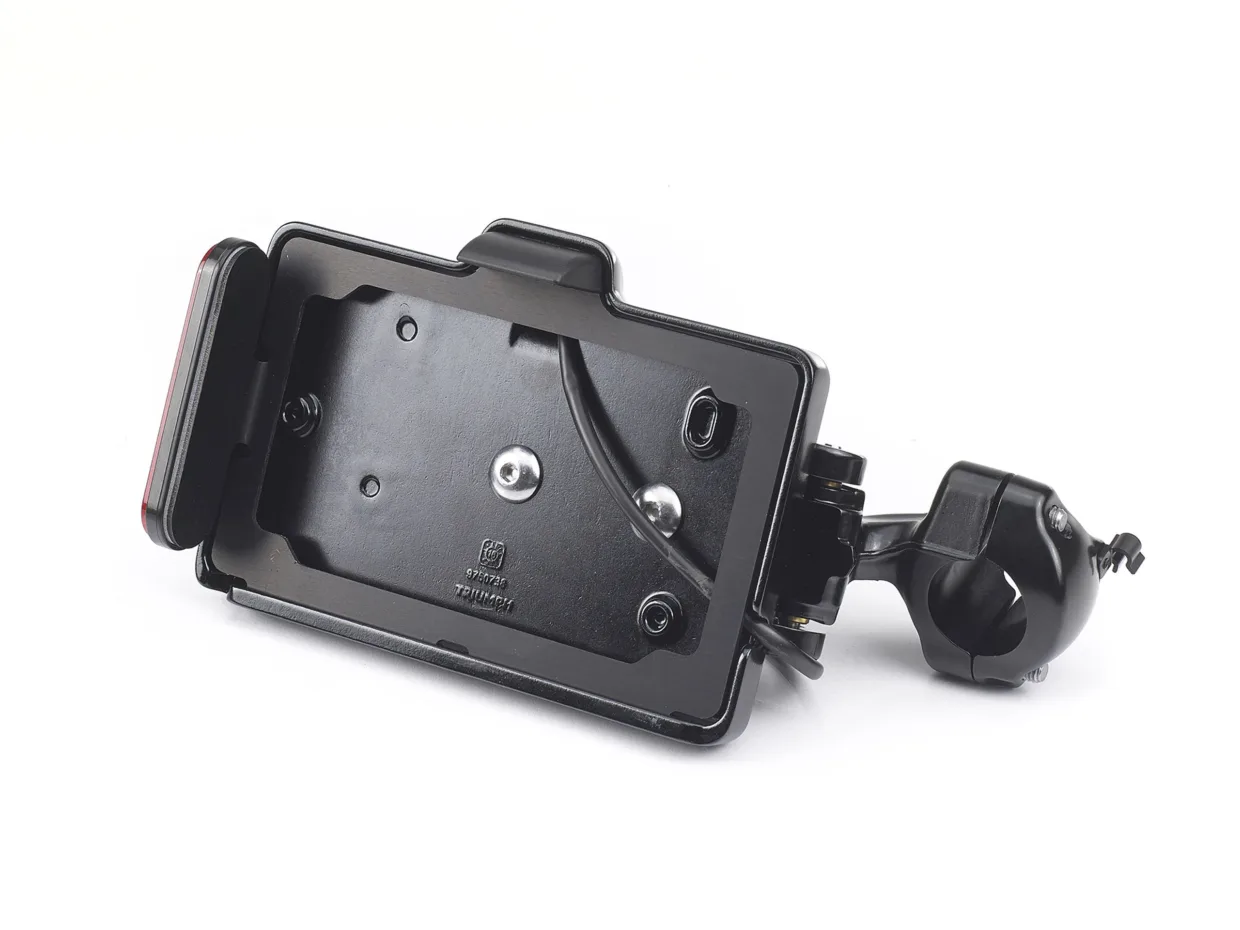 Triumph accessories number plate holder studio product photography