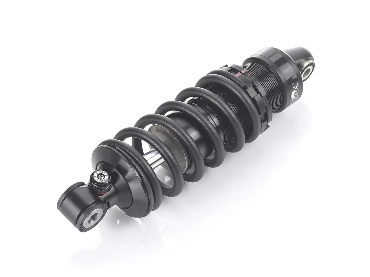 Triumph accessories uprated shock absorber studio product photography