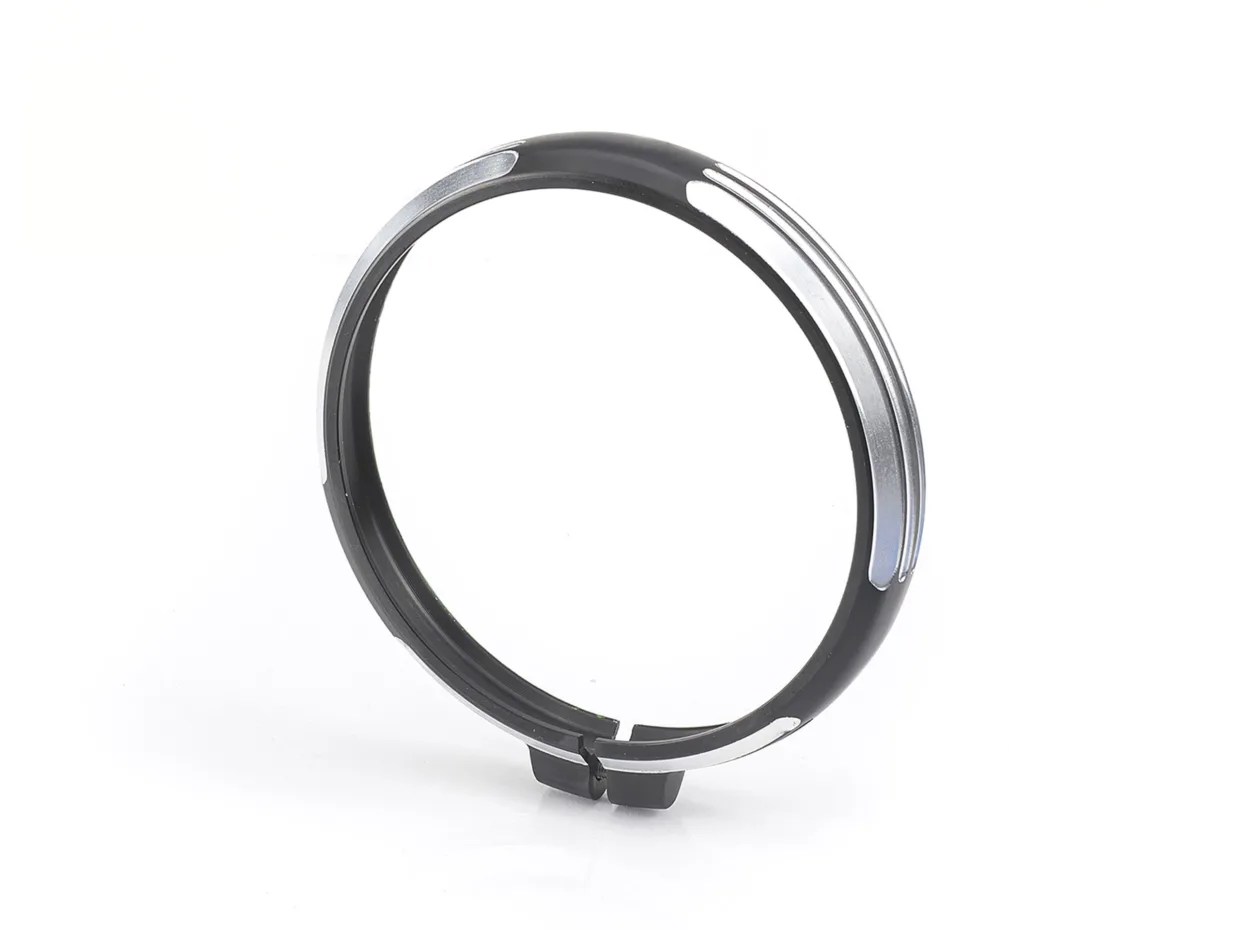 Triumph accessories studio chrome headlight finisher product photography