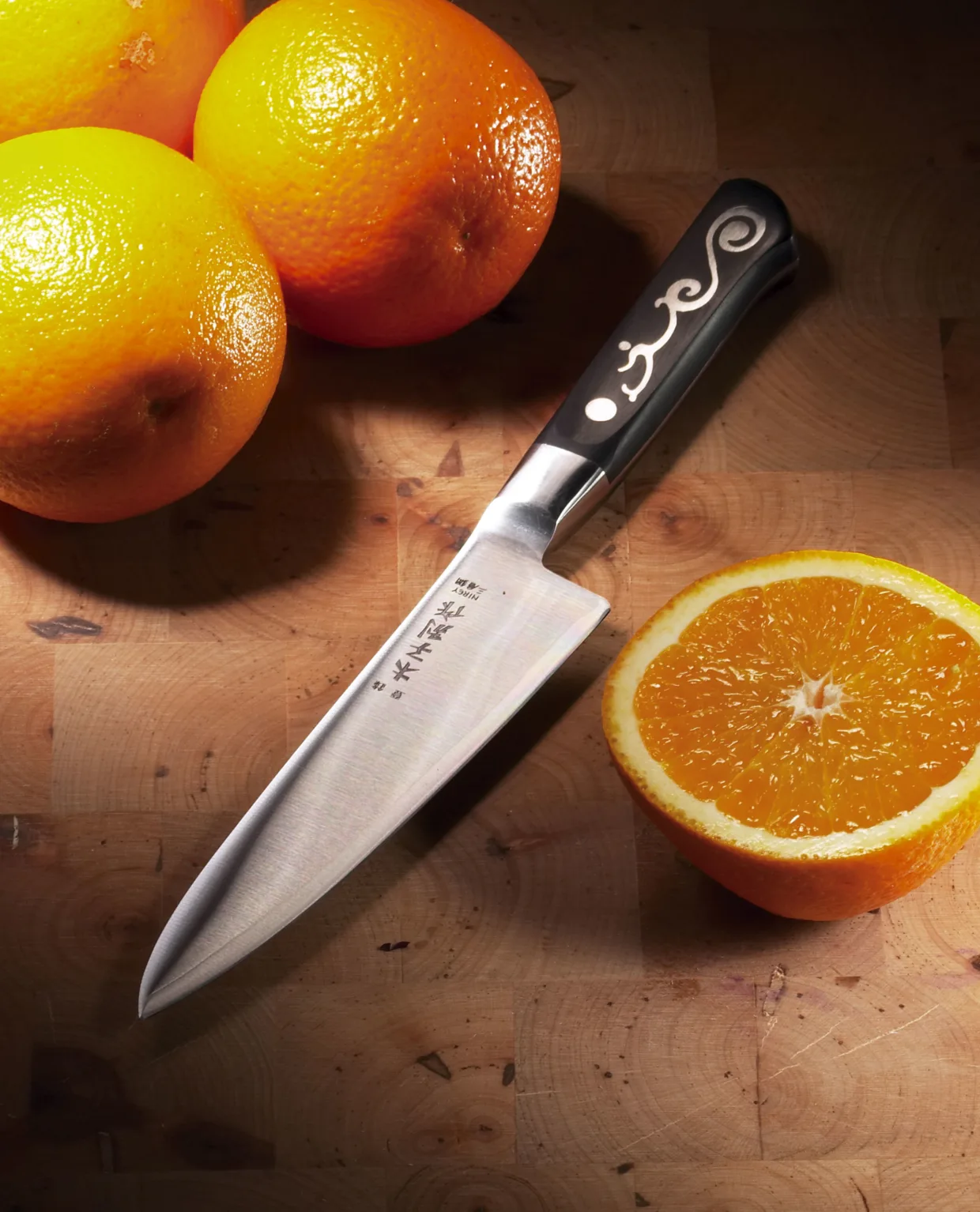 Knife Wizard studio product photography