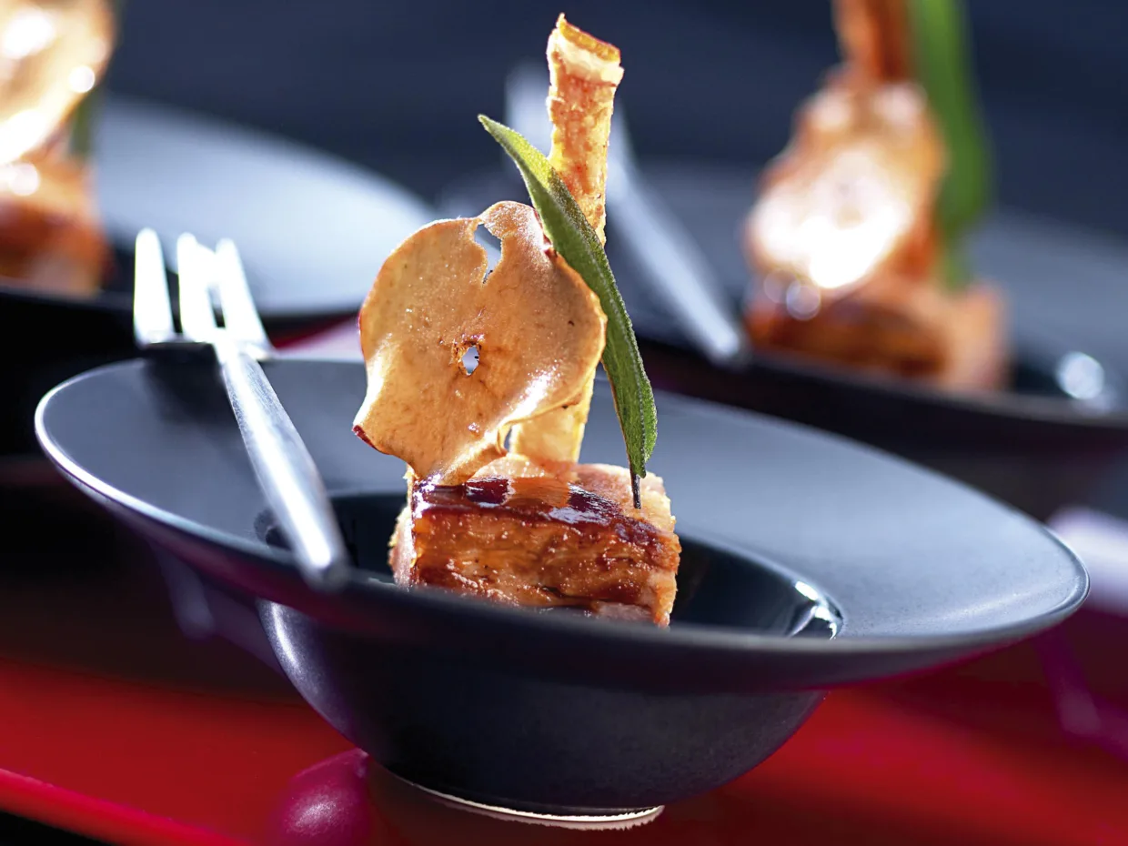 Touch of Taste pork dish food photography