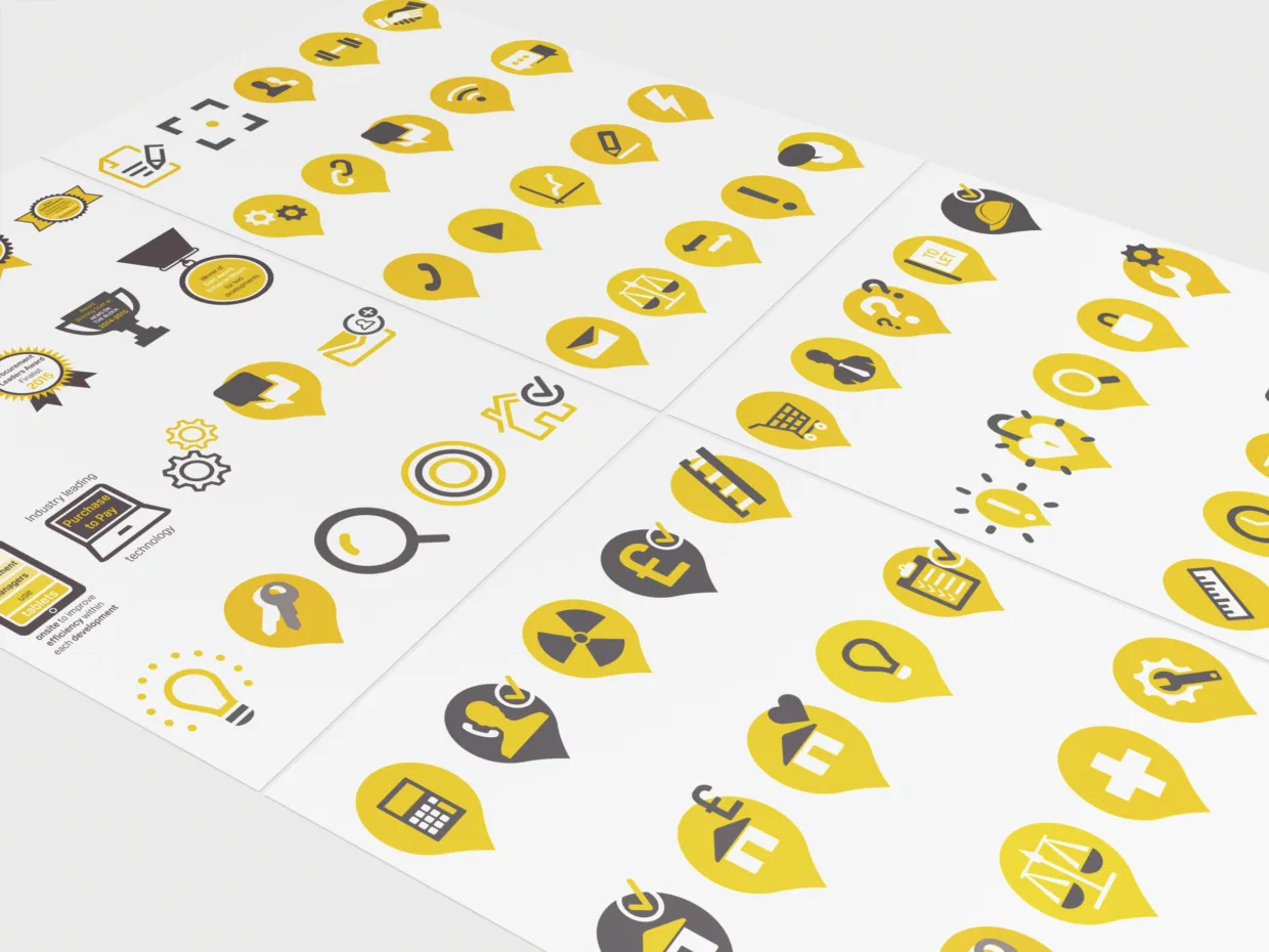 Infographics and Icon design for FirstPort