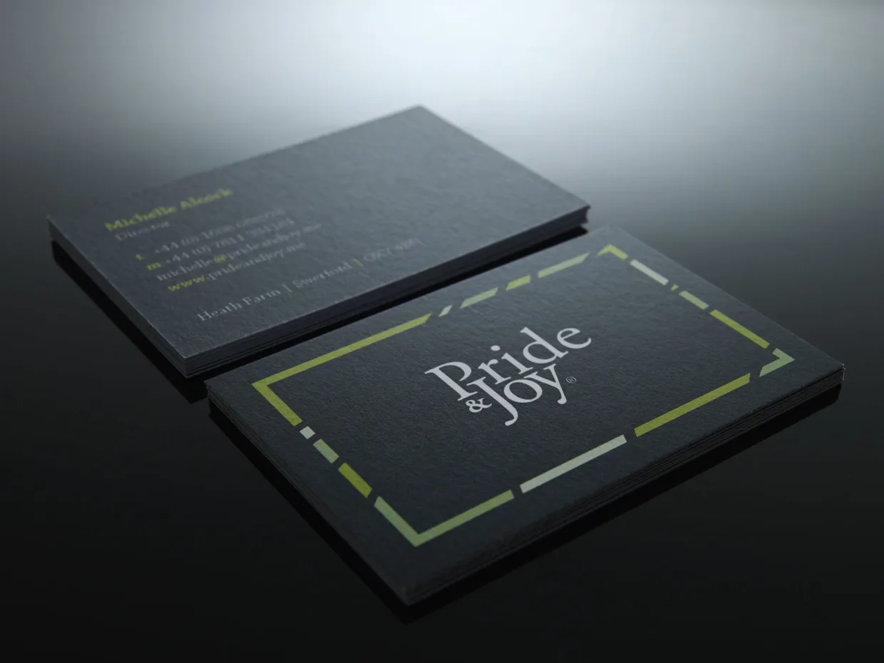 Pride & Joy corporate identity