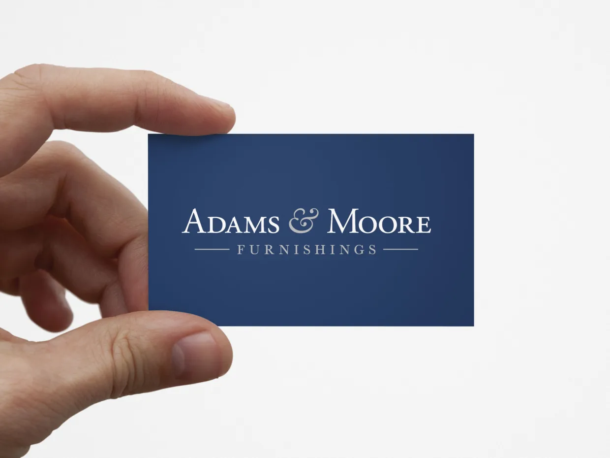 Adams & Moore corporate identity and logo design