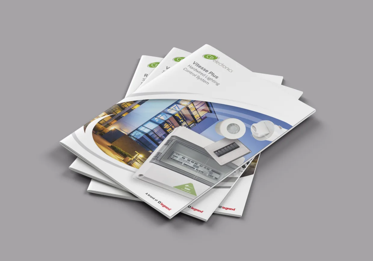CP Electronics product brochure design