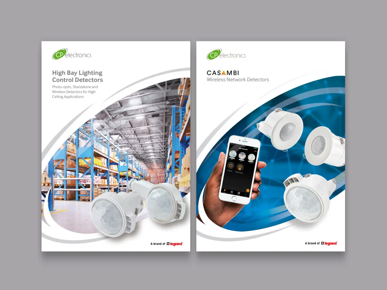 CP Electronics brochure designs
