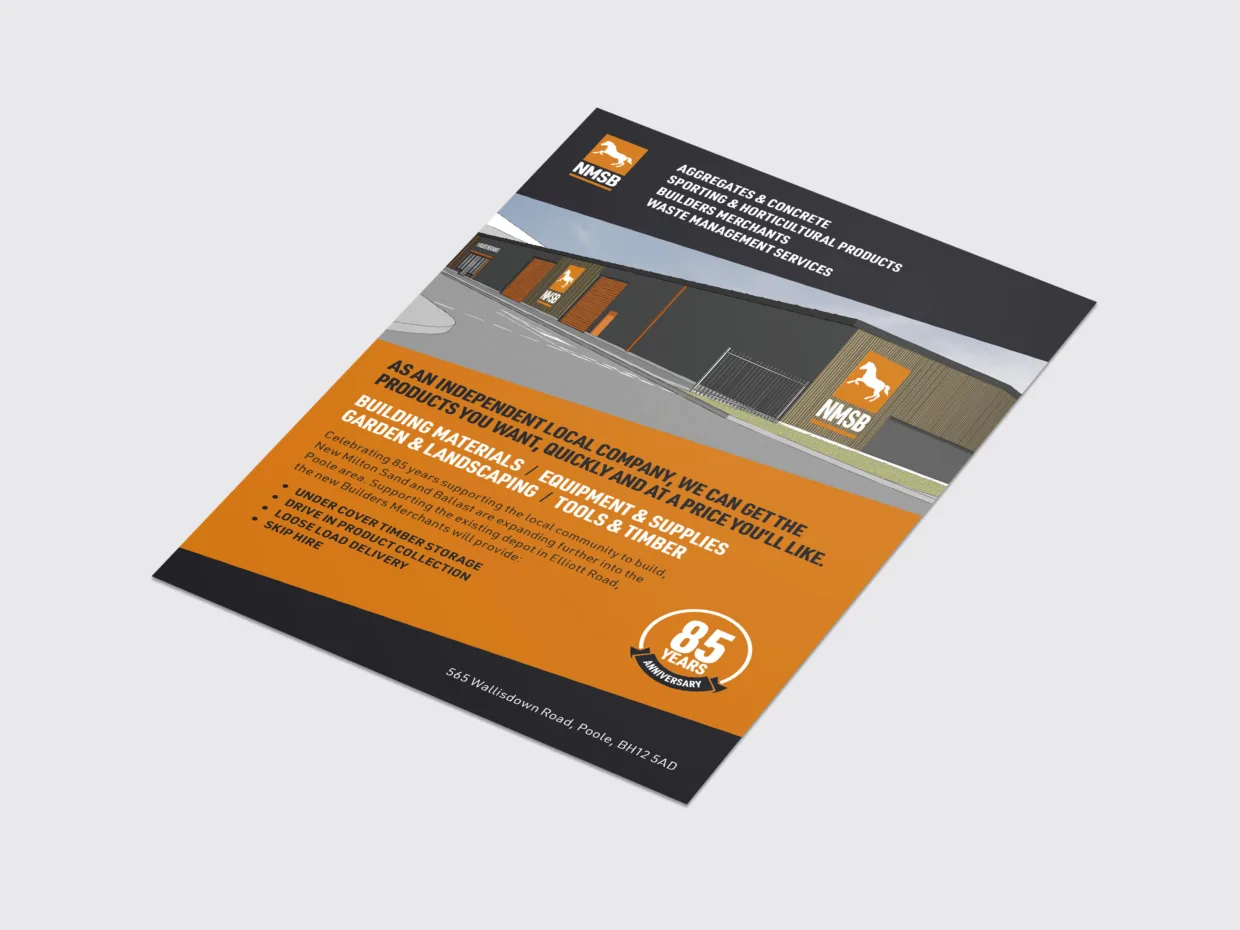 Direct mail design NMSB