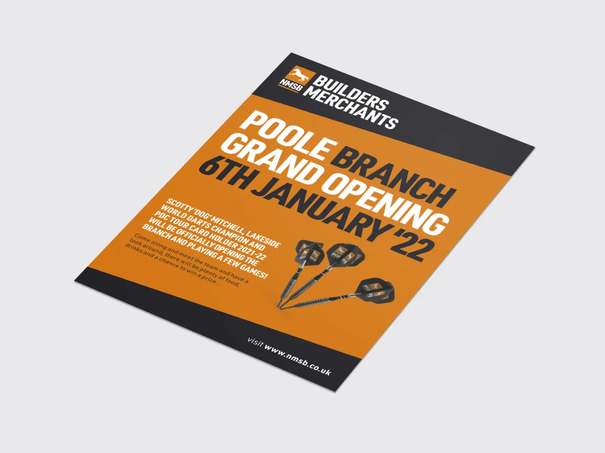 Direct mail design for NMSB