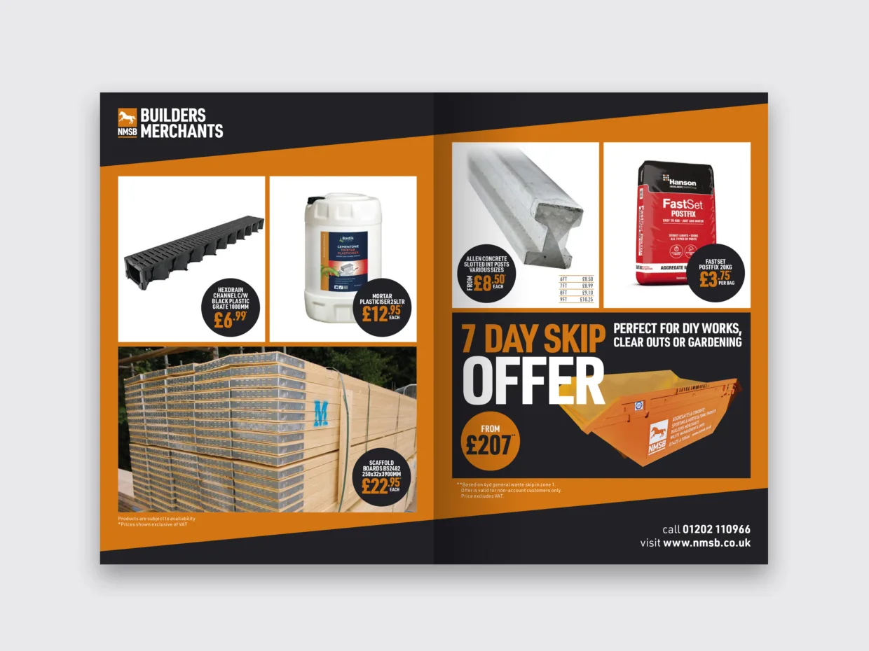 Promotional leaflet design NMSB 2