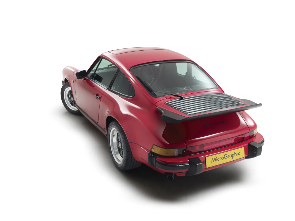 Porsche 911 Turbo car studio photography