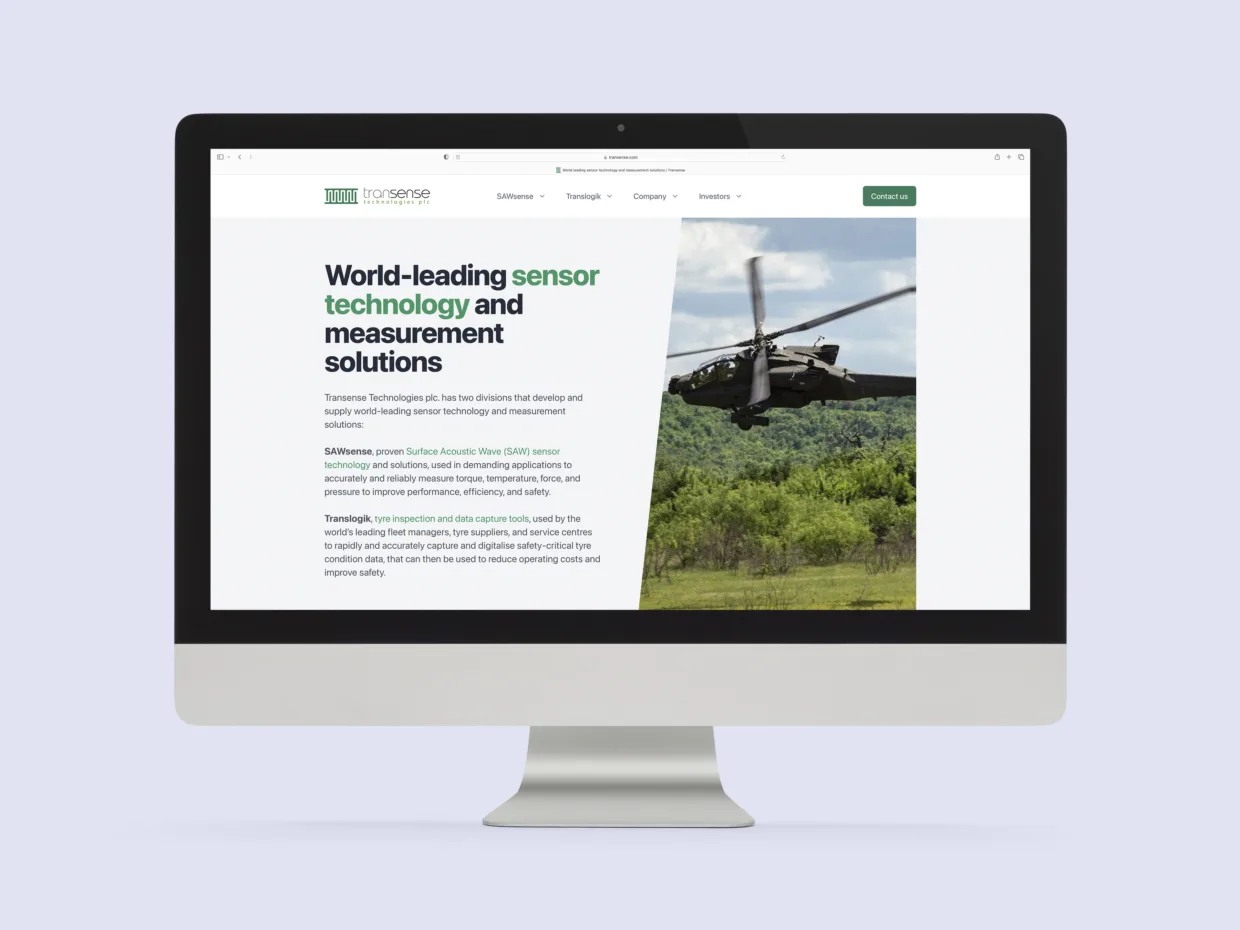 Website designers for Transence