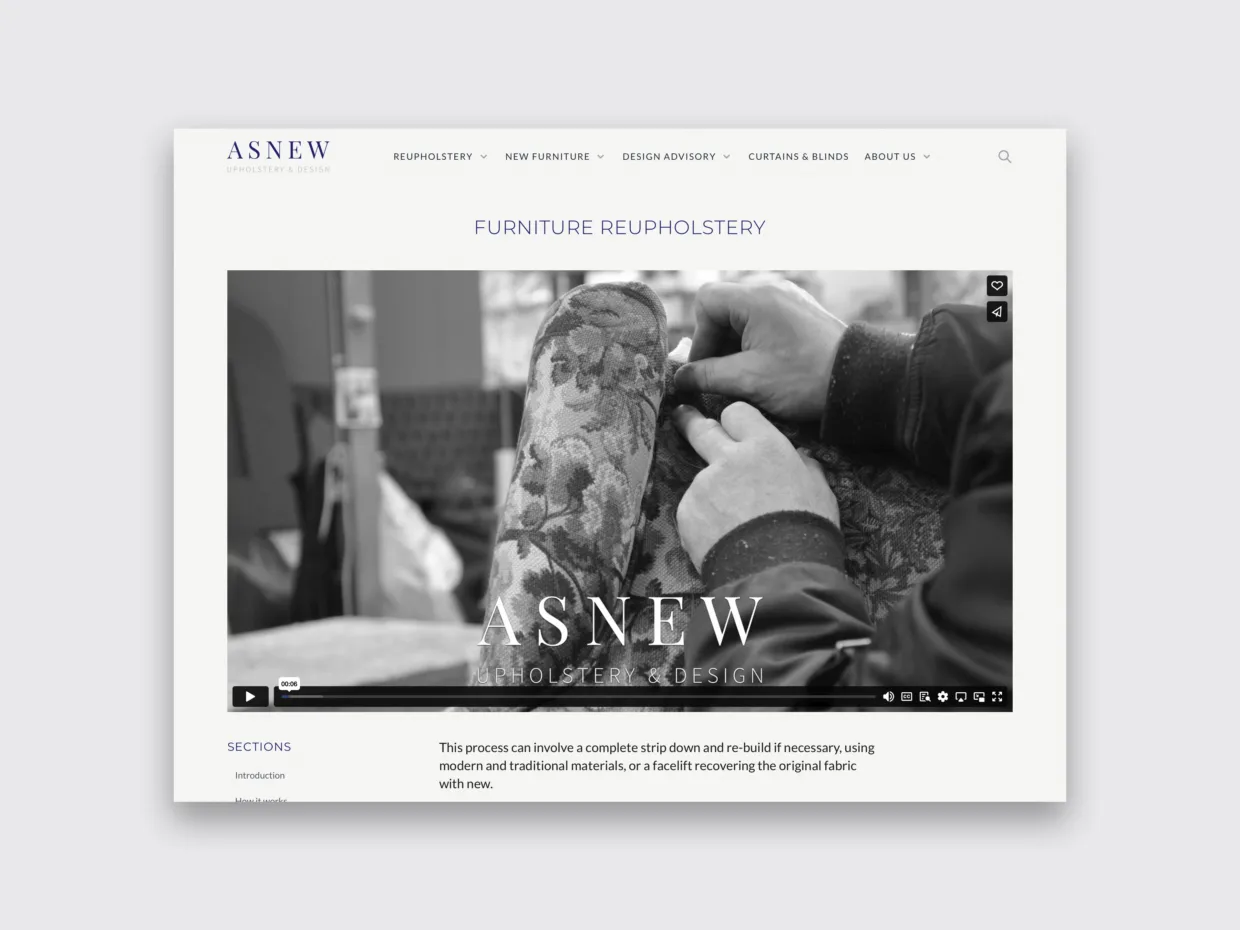 Asnew website design 5