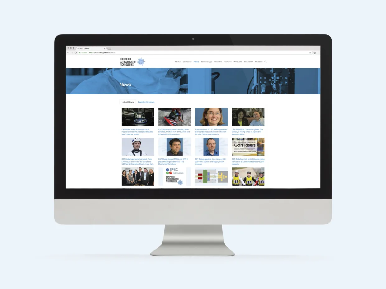 CST Global Website Design