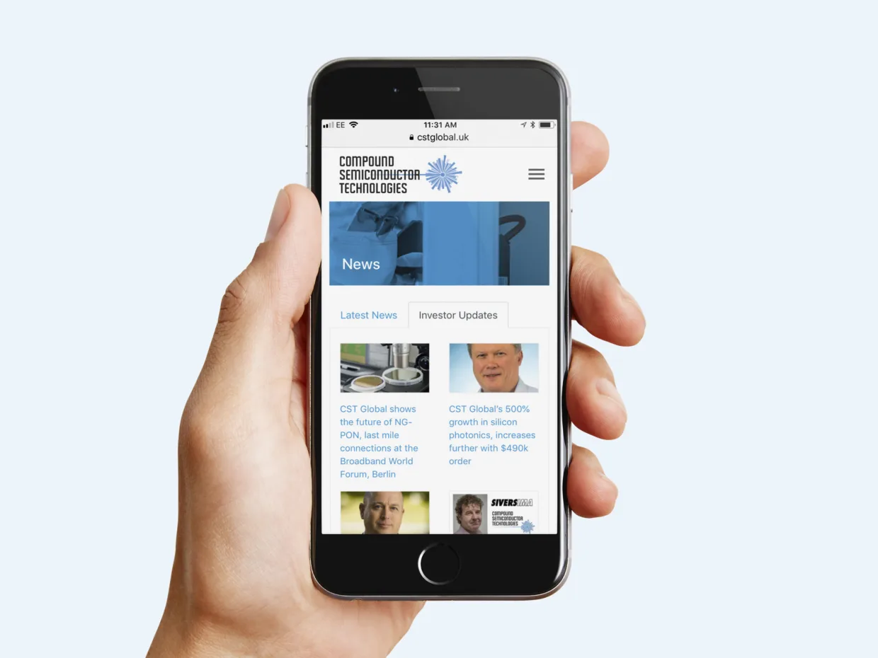 CST Global Website Design