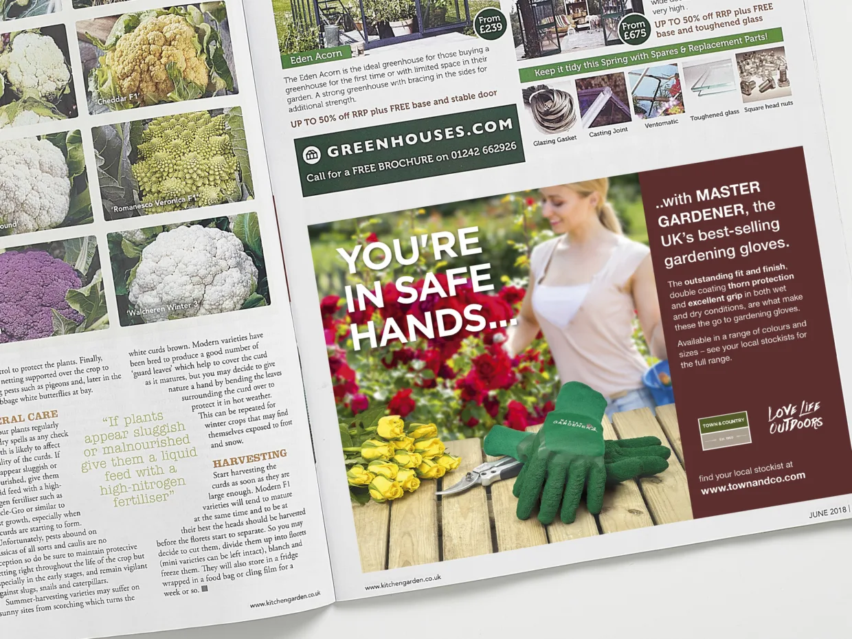 Town & Country Master Gardener Glove A5 Version