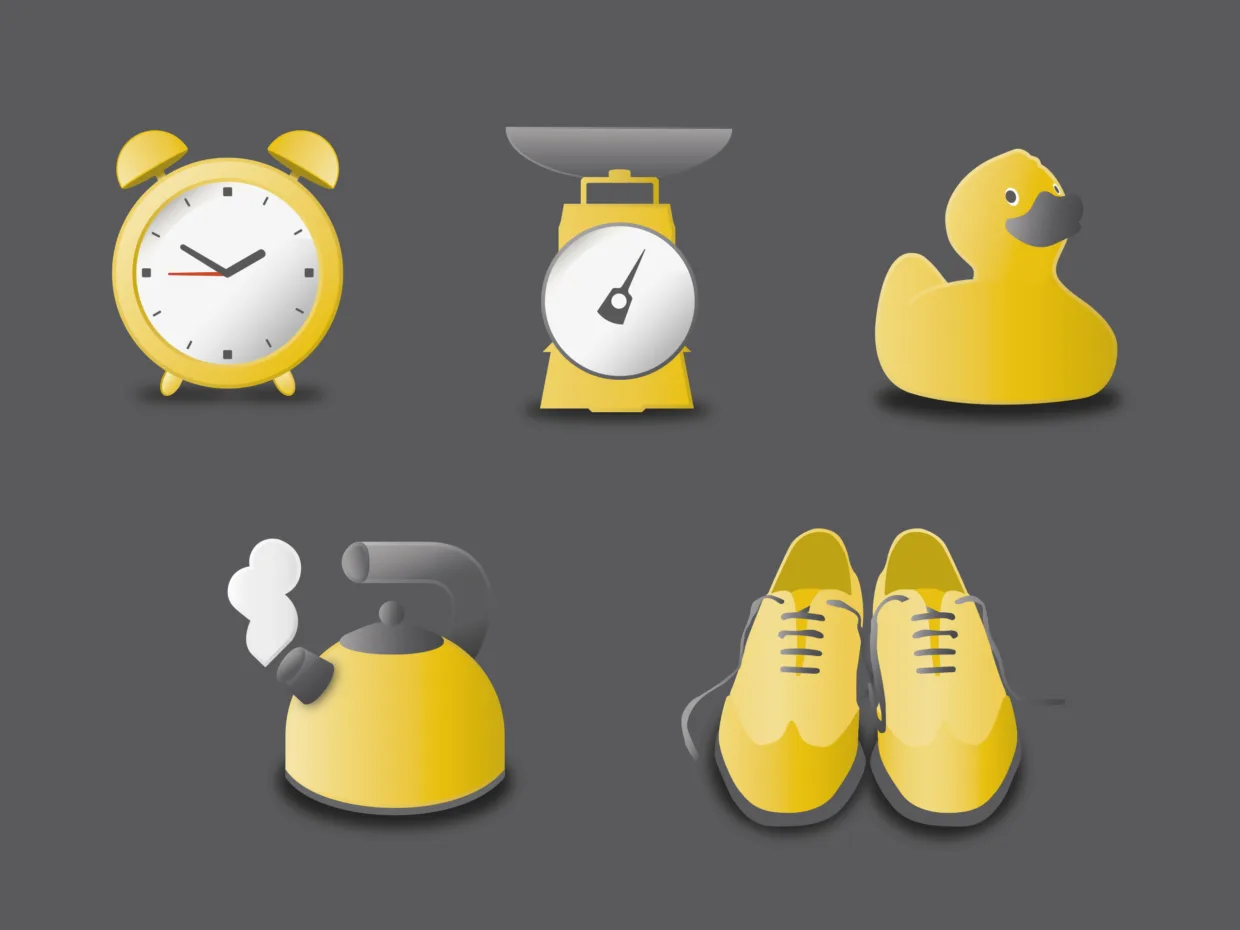 First Port animated icon set design