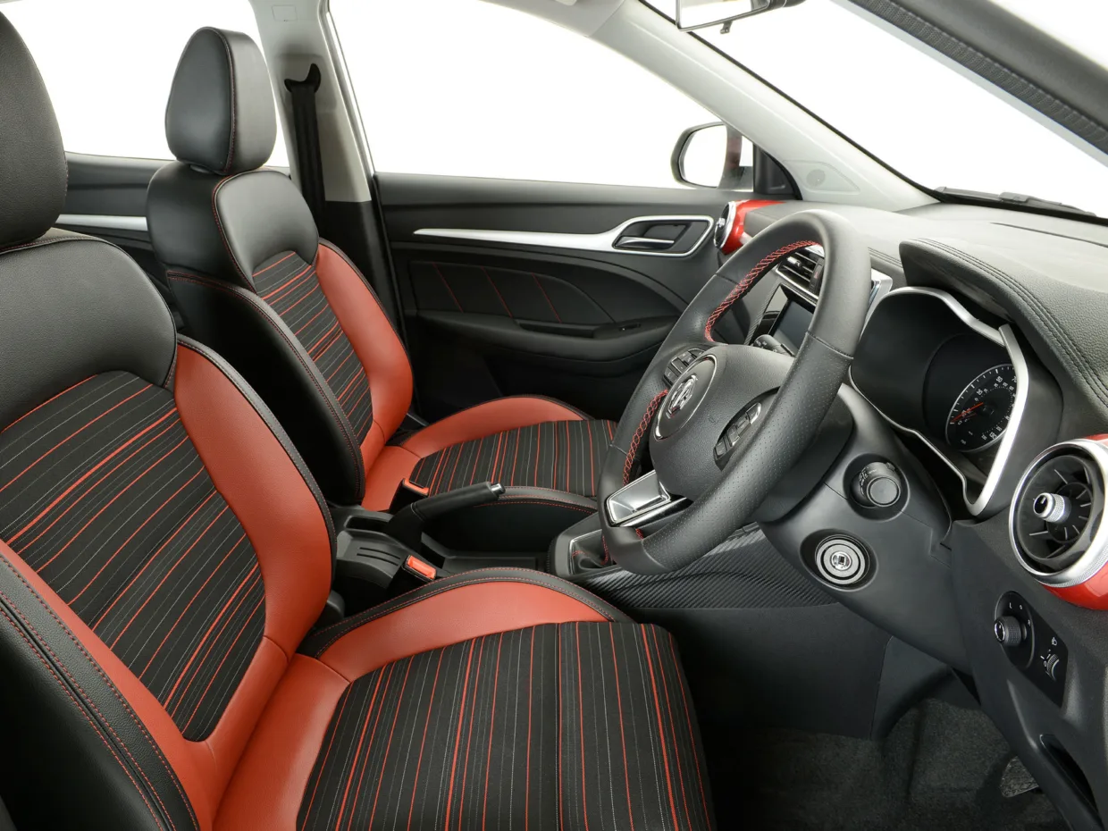 MG ZS SUV studio car photography interior