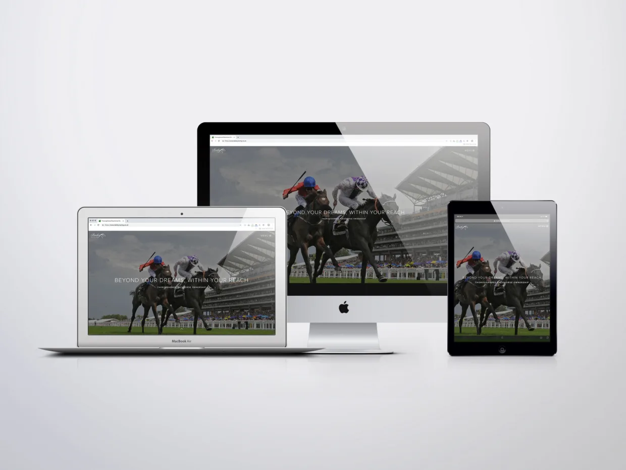 Web designers for Bailey Racing