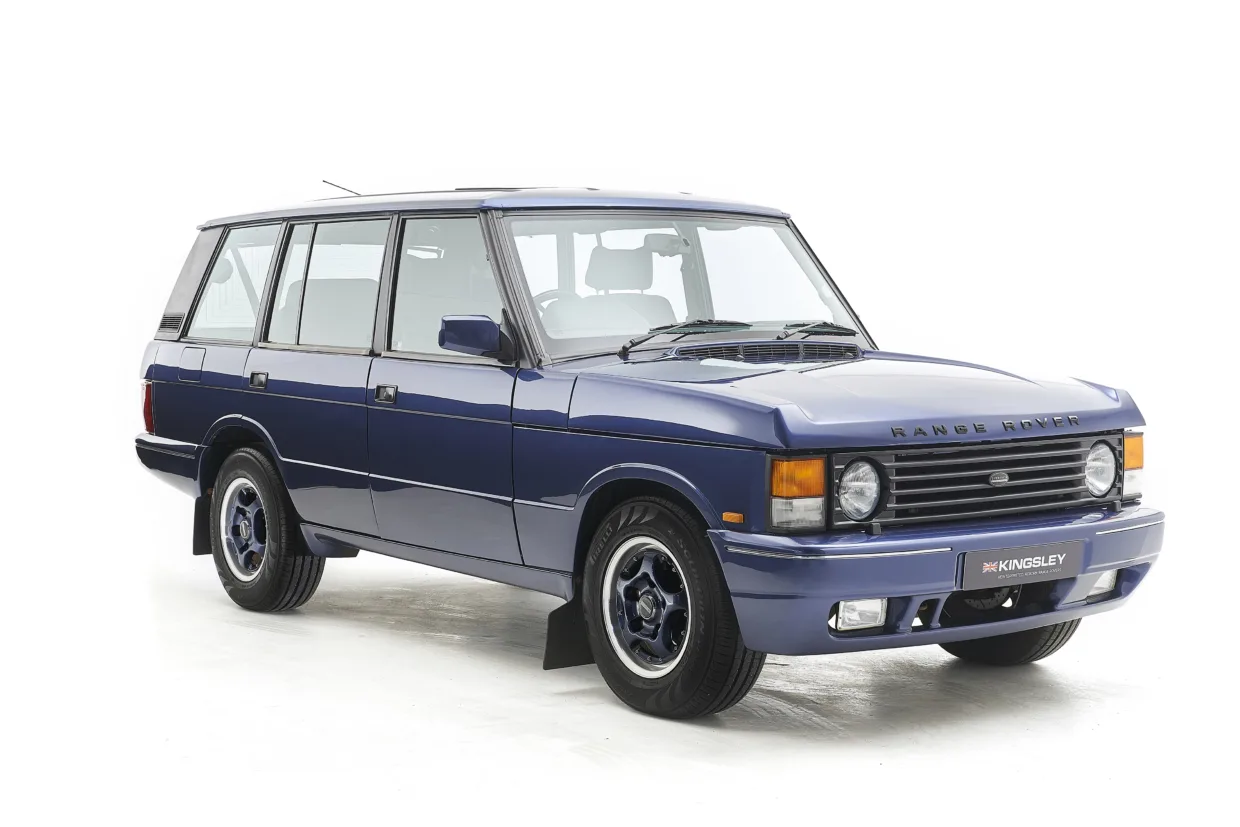 Front three quarters Overfinch 630R studio car photography