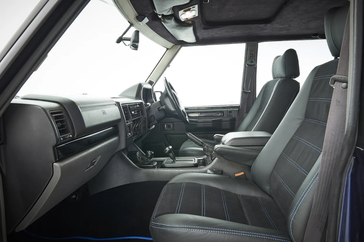 Overfinch 630R interior studio car photography