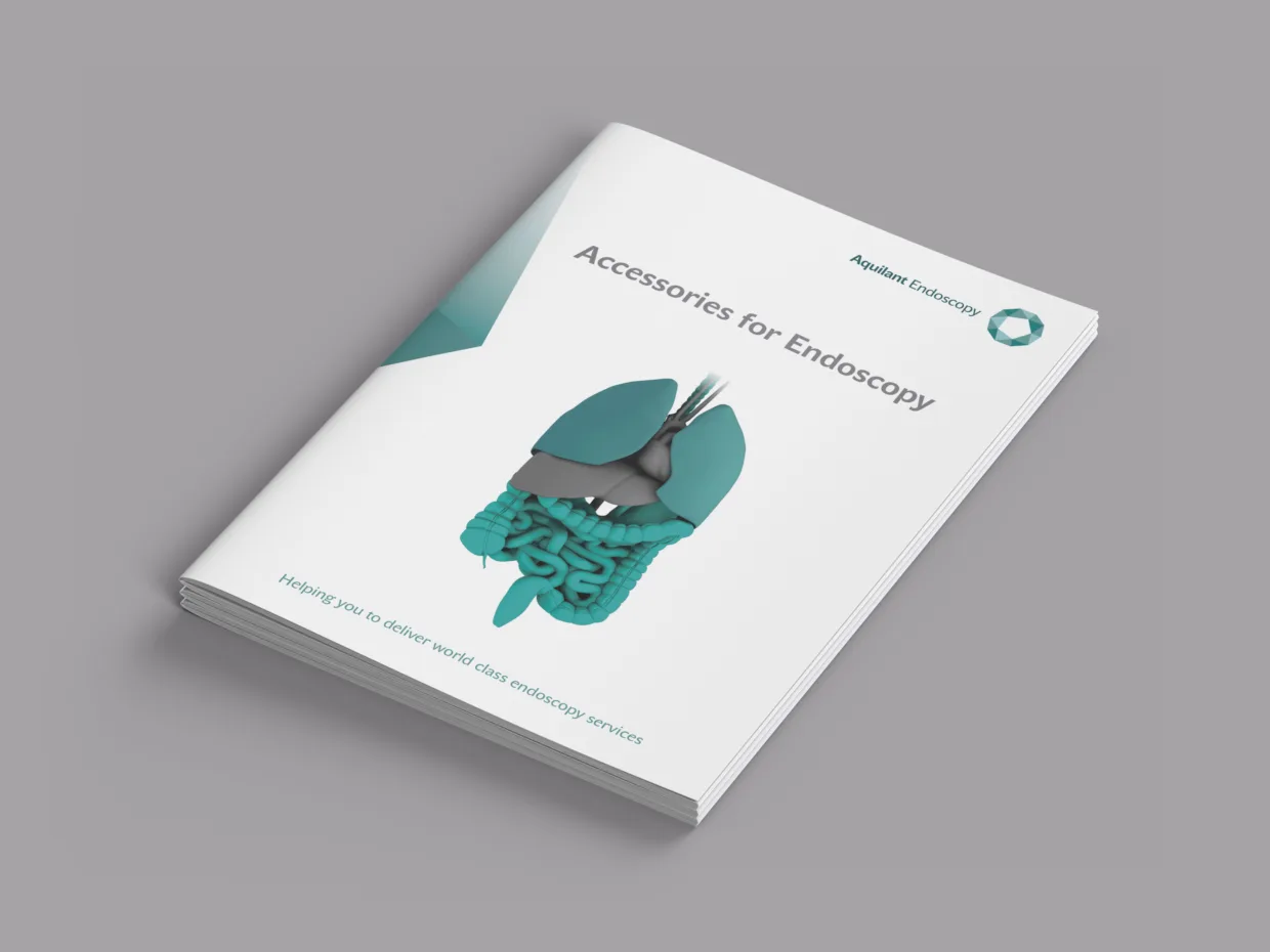 MicroGraphix catalogue designers created the Aquilant Endoscopy accessories catalogue