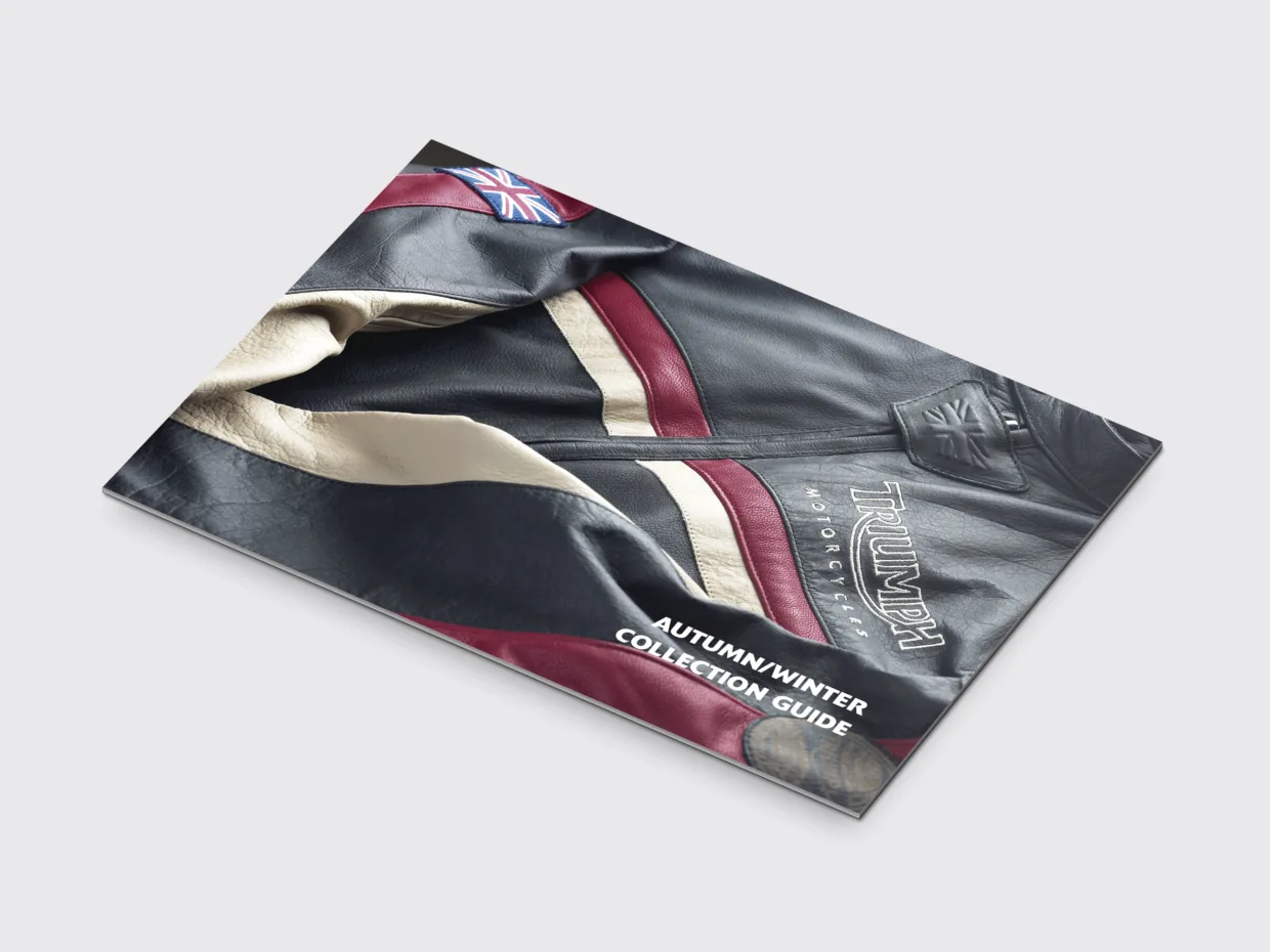 Triumph Motorcycles accessories catalogue design