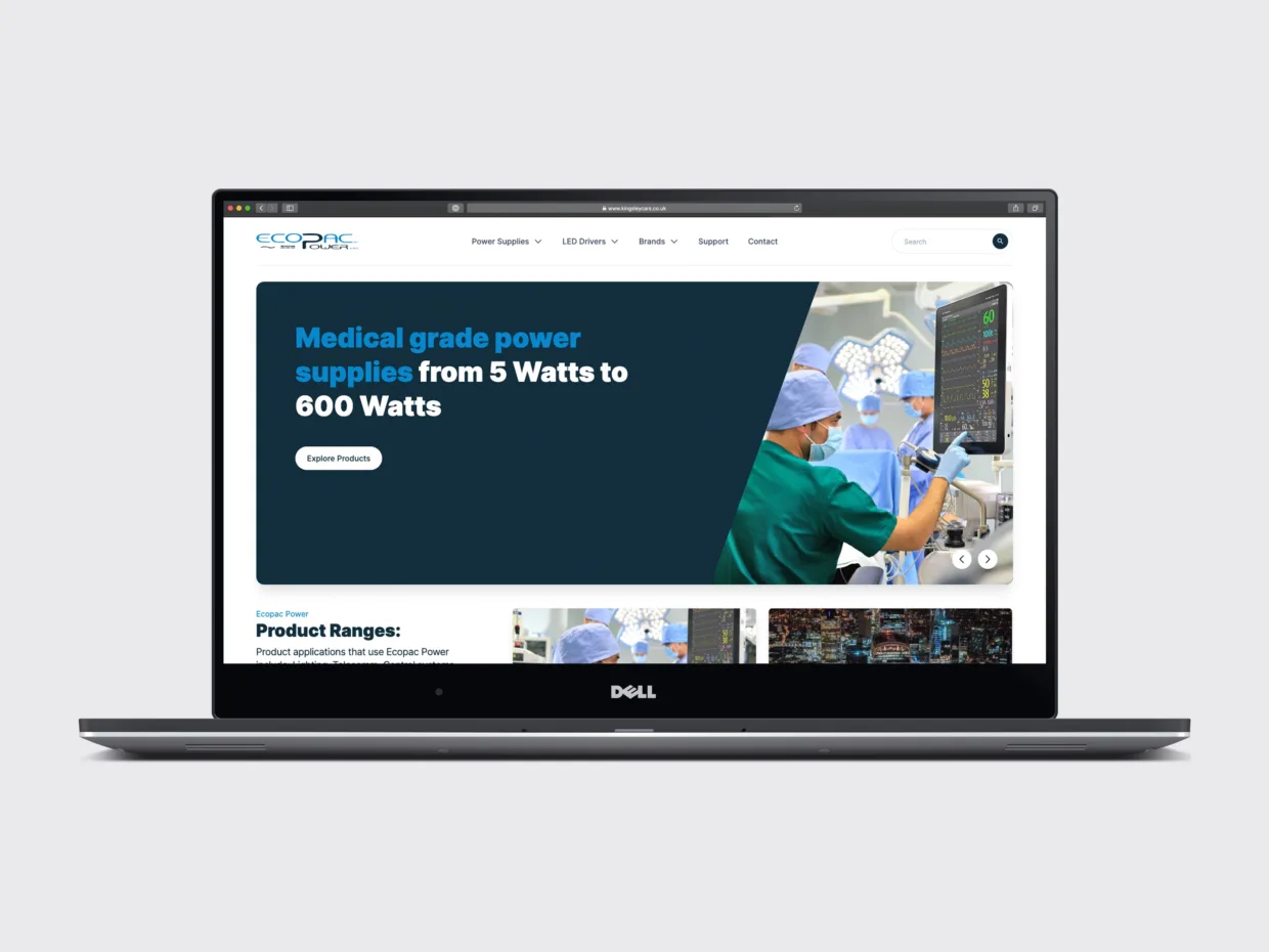 Web designers for Ecopac Power