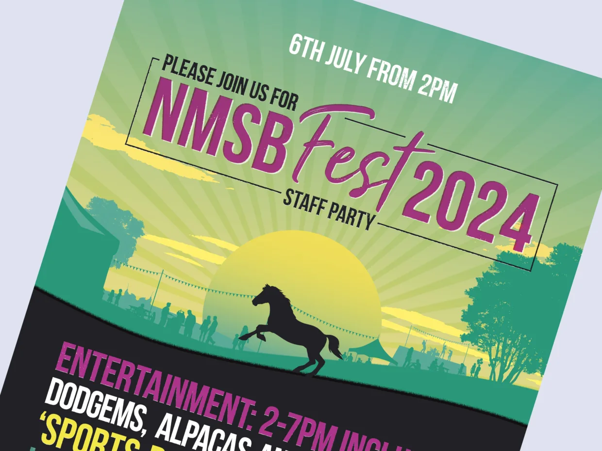 NMSB staff festival poster design 2