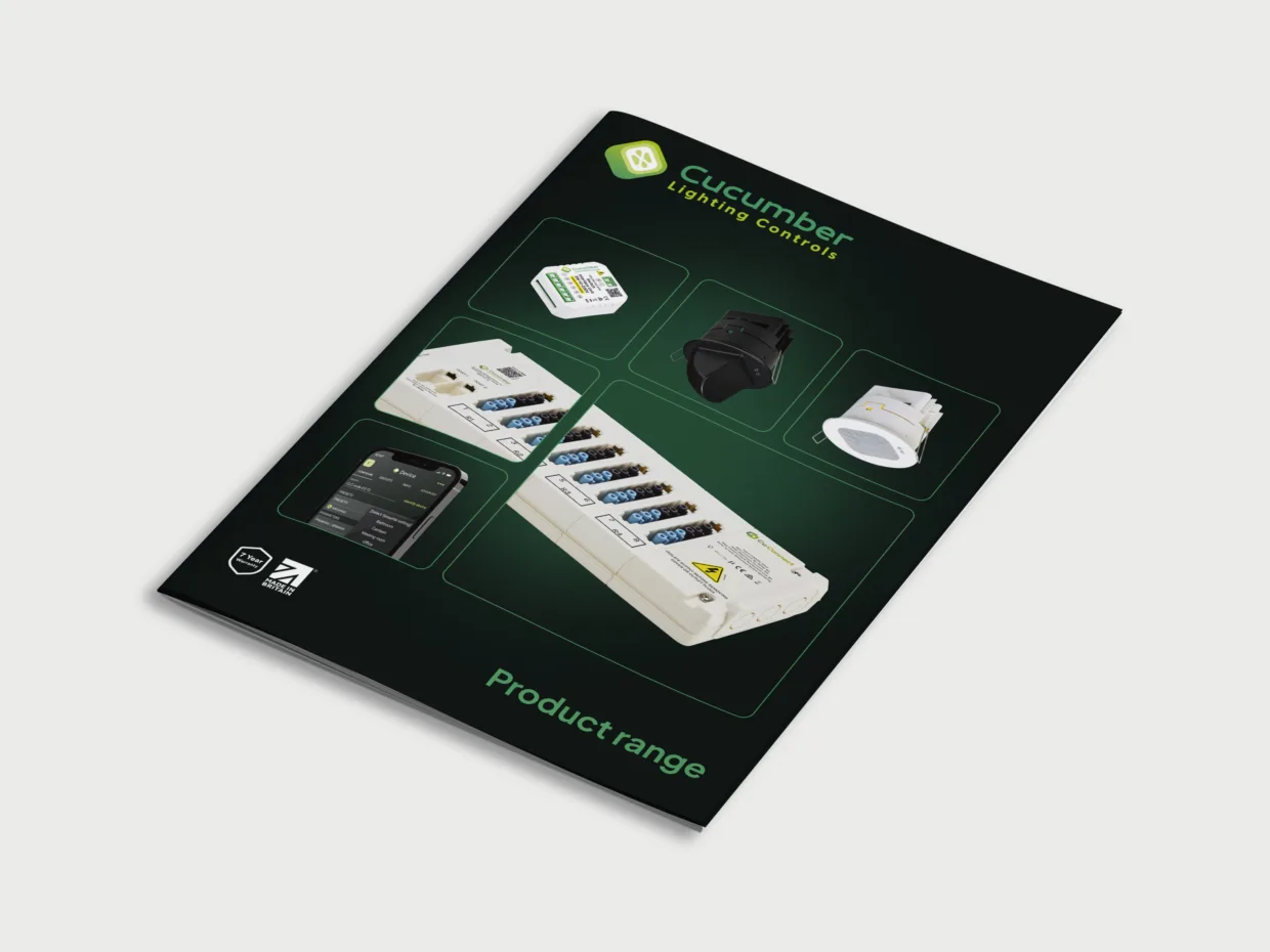 Cucumber brochure Design cover