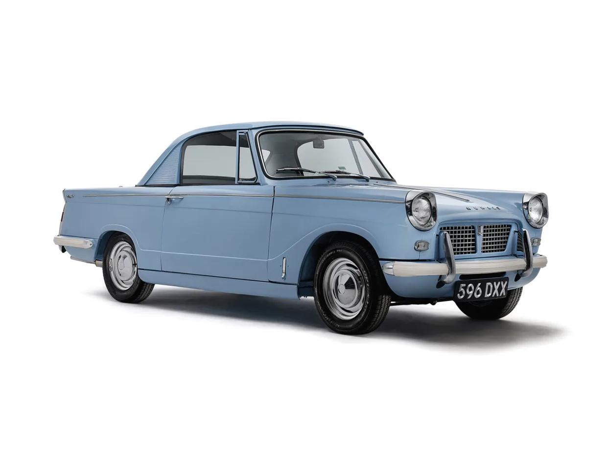 1962 Triumph Herald classic car studio photography