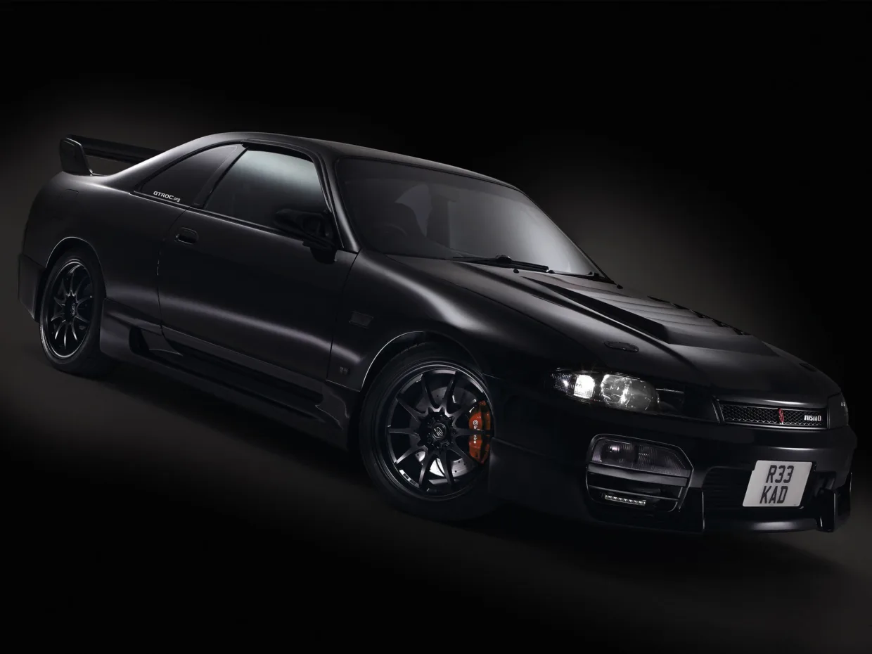 Nissan R33 Spec 2 GTS-25t Skyline car studio photography