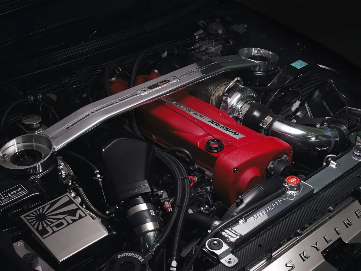 Nissan R33 Spec 2 GTS-25t Skyline car studio photography