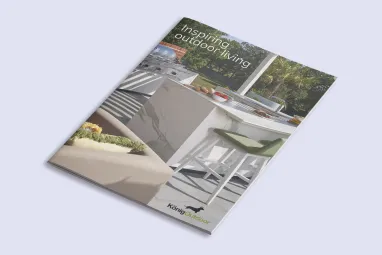 Brochure cover design for Midland Stone Centre