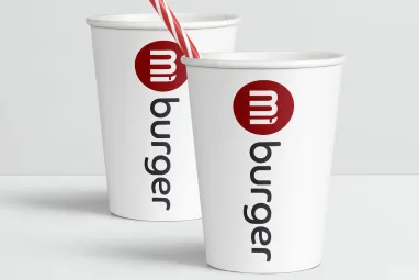 Mi Burger Logo Packaging