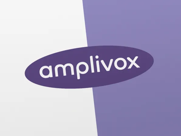Corporate identity and logo design for Amplivox