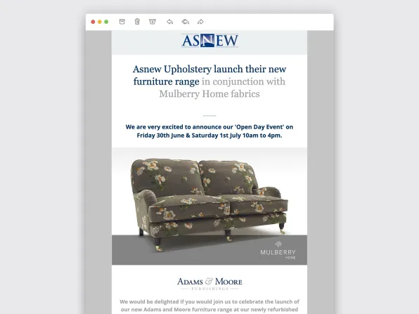 ASNEW email marketing